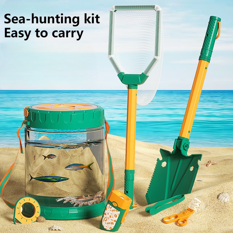 Adventure Outdoor Equipment - Deniz seti çocuk oyuncakları yakalamak plaj