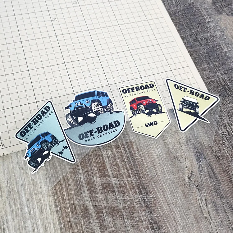 Motosiklet Etiket Açık 4WD Off - Outdoor Adventure Words incelemesi ve fiyatı