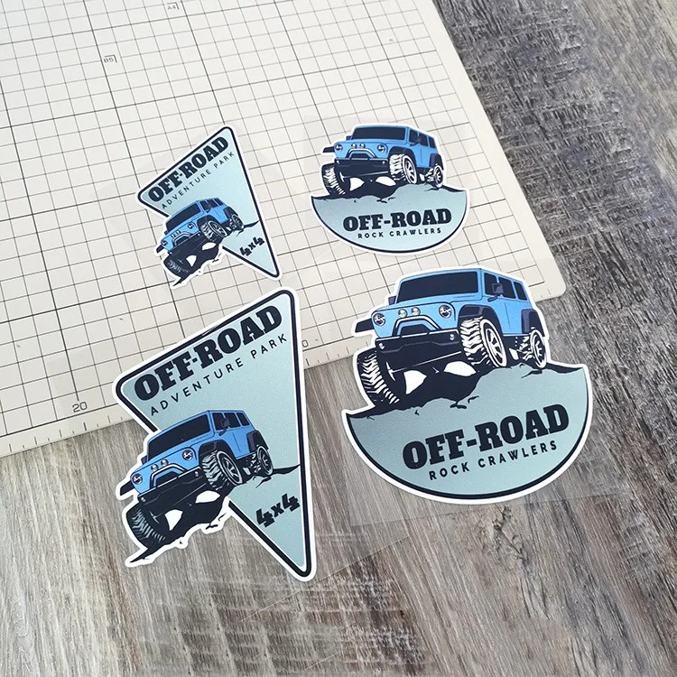 Motosiklet Etiket Açık 4WD Off - Outdoor Adventure Words incelemesi ve fiyatı