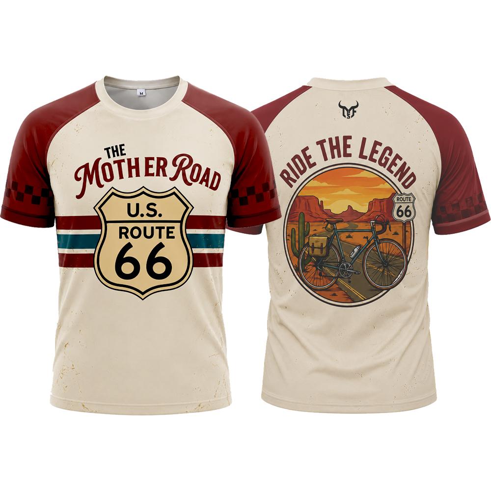 Route 66 Vintage Yolculuk Tişö - Outdoor Adventure And Sports incelemesi ve fiyatı