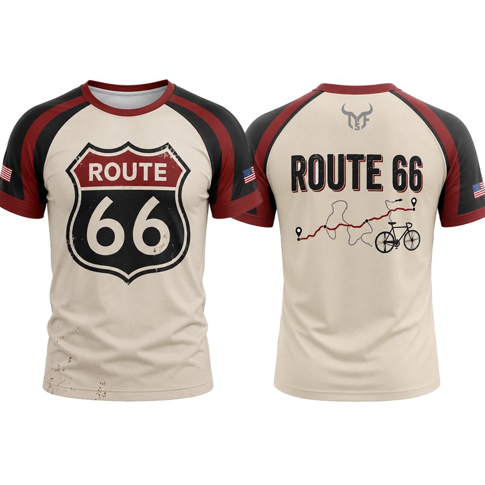Route 66 Vintage Yolculuk Tişö - Outdoor Adventure And Sports incelemesi ve fiyatı