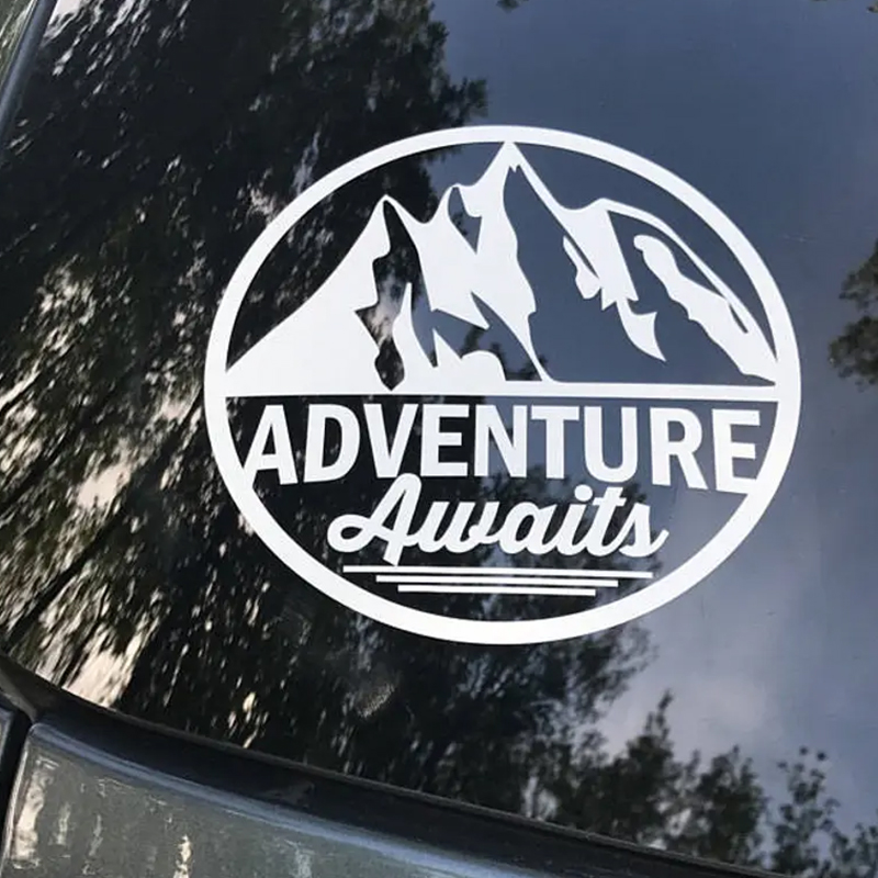 Macera Bekliyor Dağ Karavan Ar - Outdoor Adventure Words incelemesi ve fiyatı